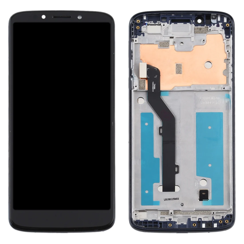 Lcd Screen Moto E5 Original (TX1920DL) Frame