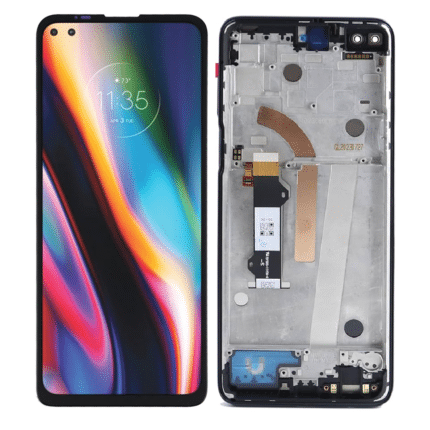 Lcd Screen Moto One 5g Original (XT2075) Frame