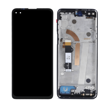 Lcd Screen Moto One 5g Original (XT2075) Frame