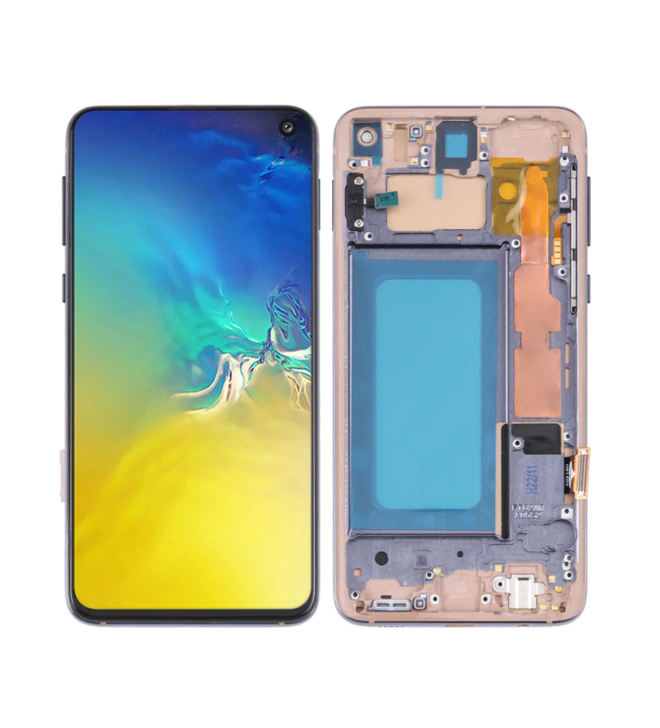Lcd Screen Samsung S10 Edge Oled (G970F) Frame