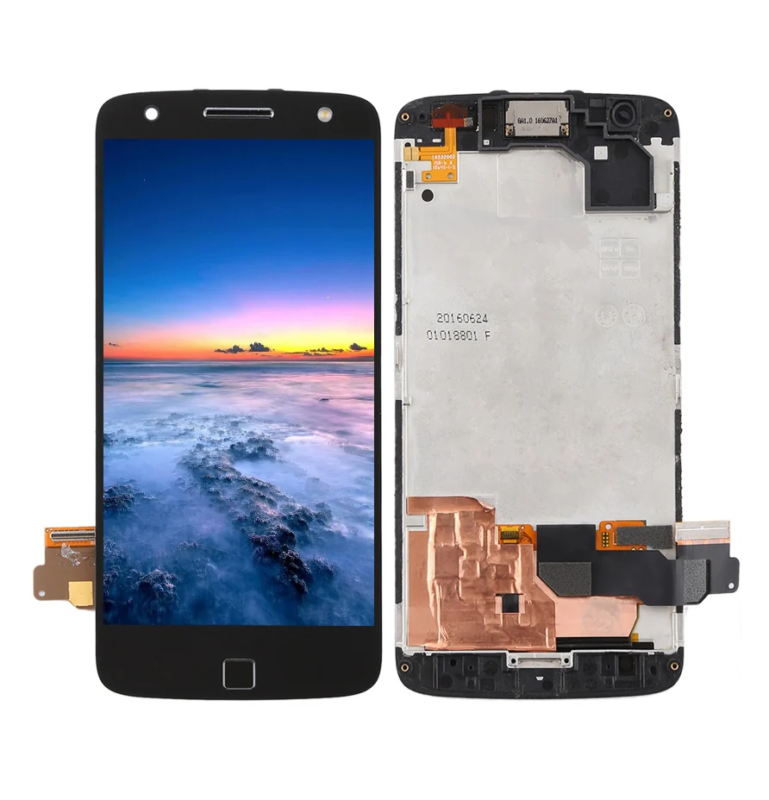 Lcd Screen Moto Z Force Droid Original (XT1650-02) Frame